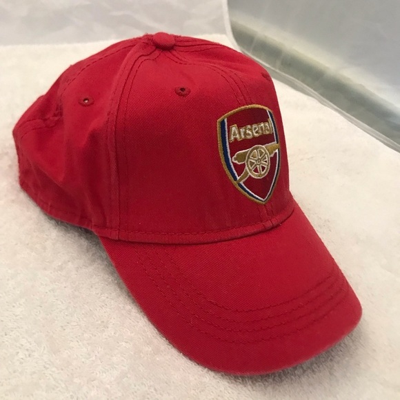 Arsenal Adjustable Red Cotton Ball Cap - Picture 8 of 14